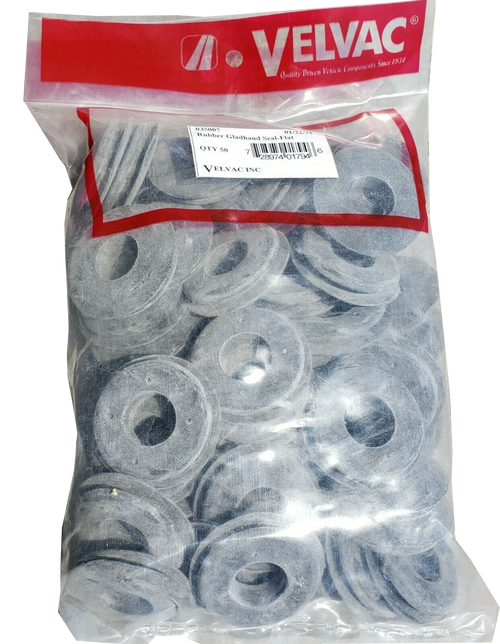 Velvac 50 Pack of Tractor Trailer Glad Hand Seals