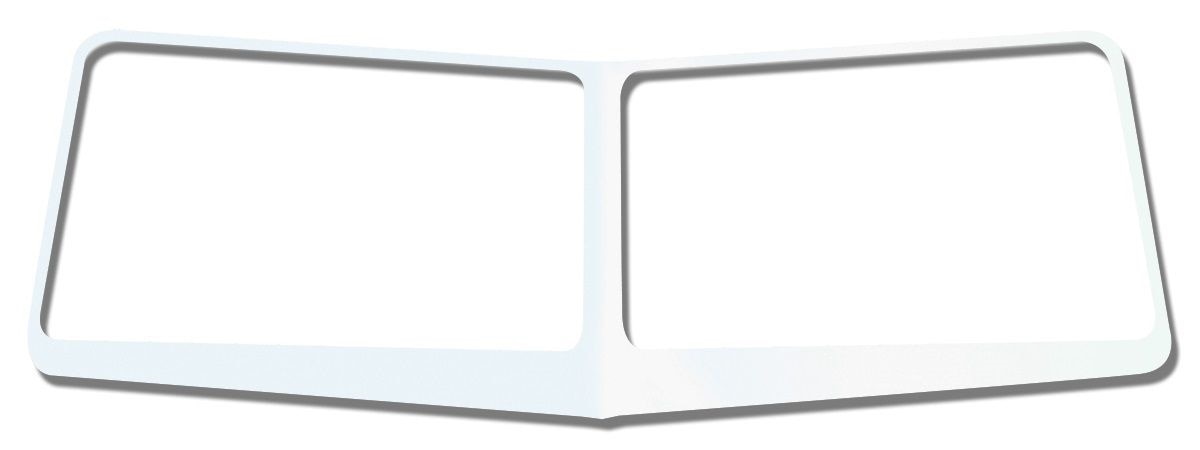 Peterbilt 379 389 SS Extra Wide Windshield Trim