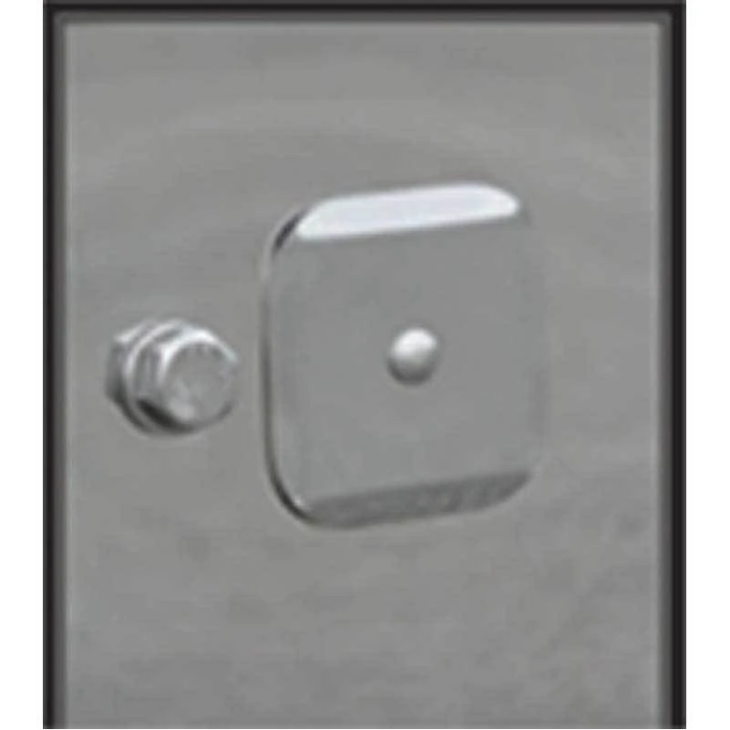 TOW PIN COVER Set for Peterbilt 388/389 - Stainless Steel (PAIR)