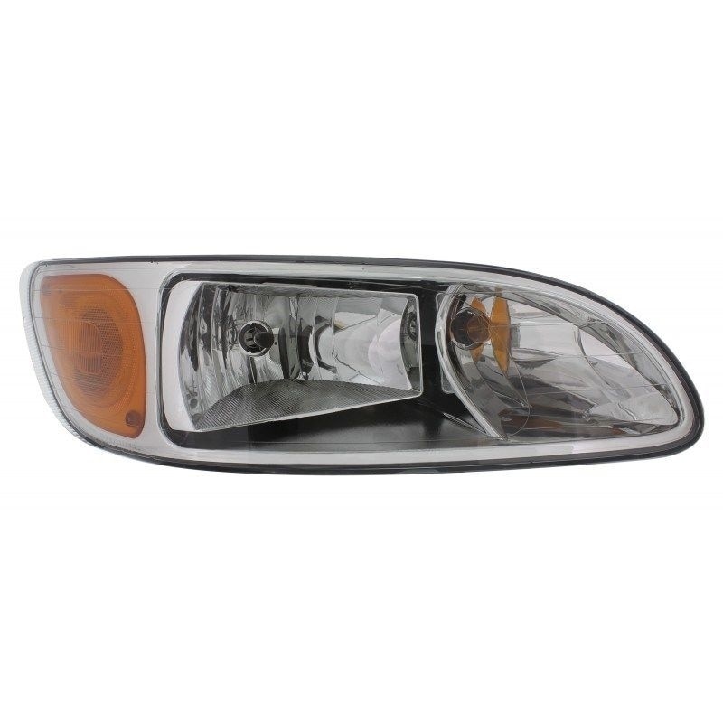 Headlight for Peterbilt 2008 & Newer 386/387 Trucks, R/H Passenger Side