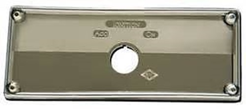 Stainless Steel Switch Plate Ignition Key - Kenworth (2002-2006)