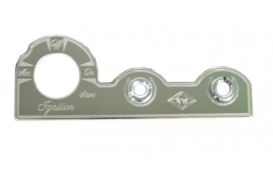 Control Plate - Ignition/Dimmer/Wiper - Peterbilt 370 Series (2001-2005)