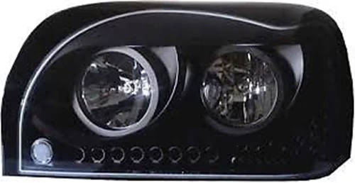 Freightliner Century Class Headlight with Amber LED DayLight & Turn Signal LED, Driver Side