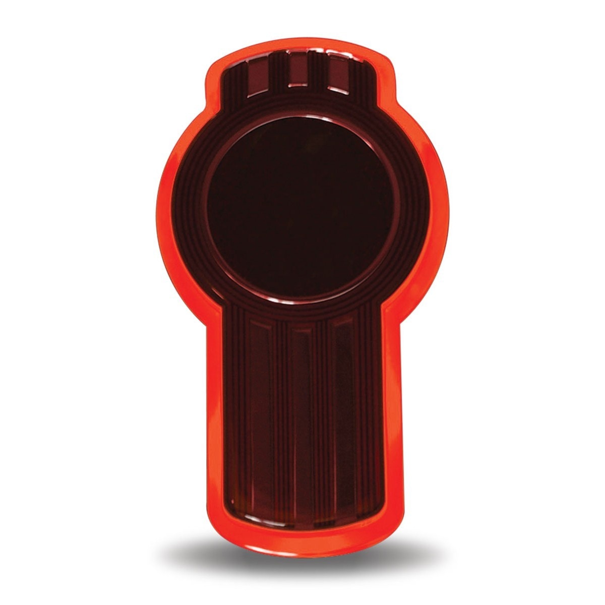 Kenworth hood emblem Red LED Keyhole light, New Design, Brighter Light