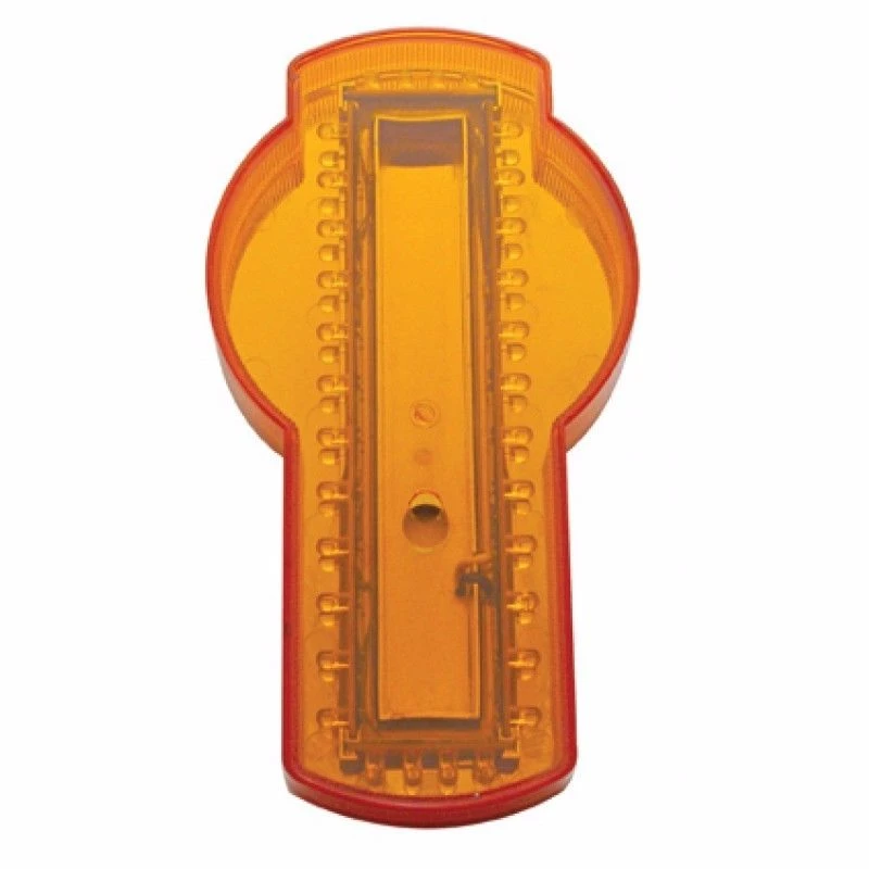 Kenworth LED emblem light, Amber LED / Amber Lens, 32 LEDs