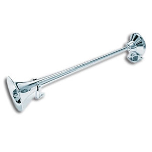 Roof Mount Truck Air Horn for Trucks and Big Rigs - Chrome  LOUD Air Horn