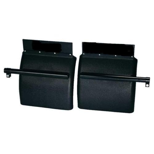 BLACK POLY Quarter Fender KIT (24x24)  Freightliner, Kenworth, Peterbilt