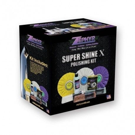 Zephyr Super Shine-X (8 Piece) Polishing Kit