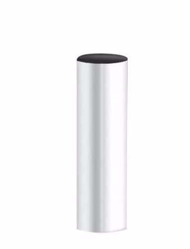 Chrome Exhaust Stack Pipe Tailpipe 5" OD x 24" Straight Cut Top