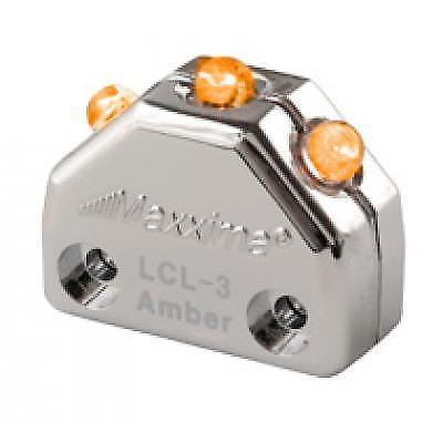Maxxima 3 LED Chrome Micro Interior Courtesy Light (Amber)