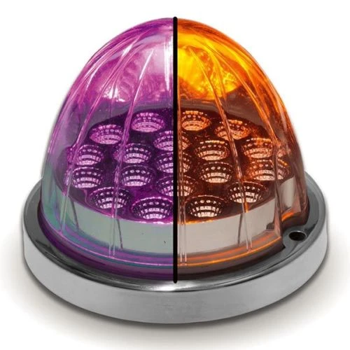 Amber/Purple Watermelon Dual Color LED Light